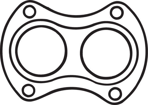 BOSAL Exhaust pipe gasket Article number: 256-418 cheaply