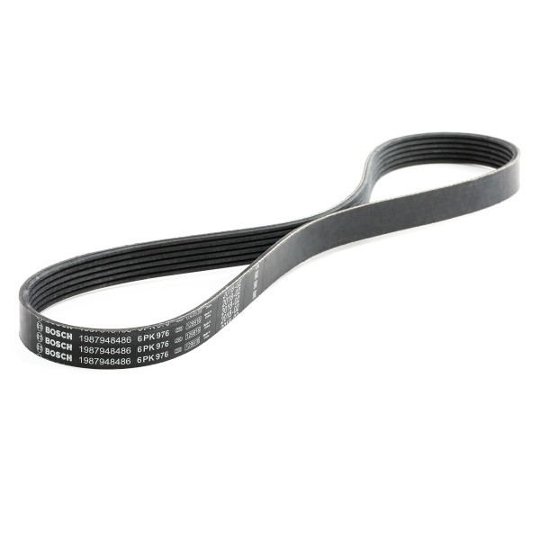 BOSCH Serpentine belt Article number: 1 987 948 486 cheaply