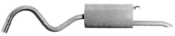 VEGAZ Rear silencer Article number: PGS-28 cheaply