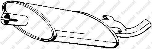 BOSAL Kesksummuti Artikli number: 185-851 soodsalt
