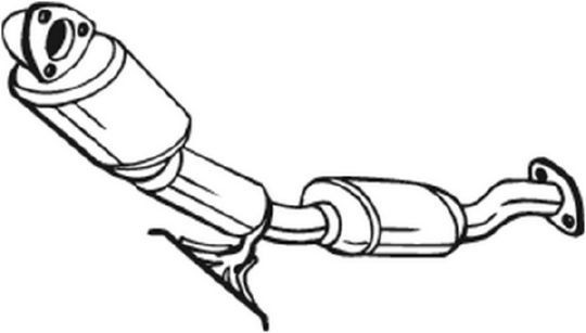 BOSAL Catalytic converter Article number: 090-448 cheaply
