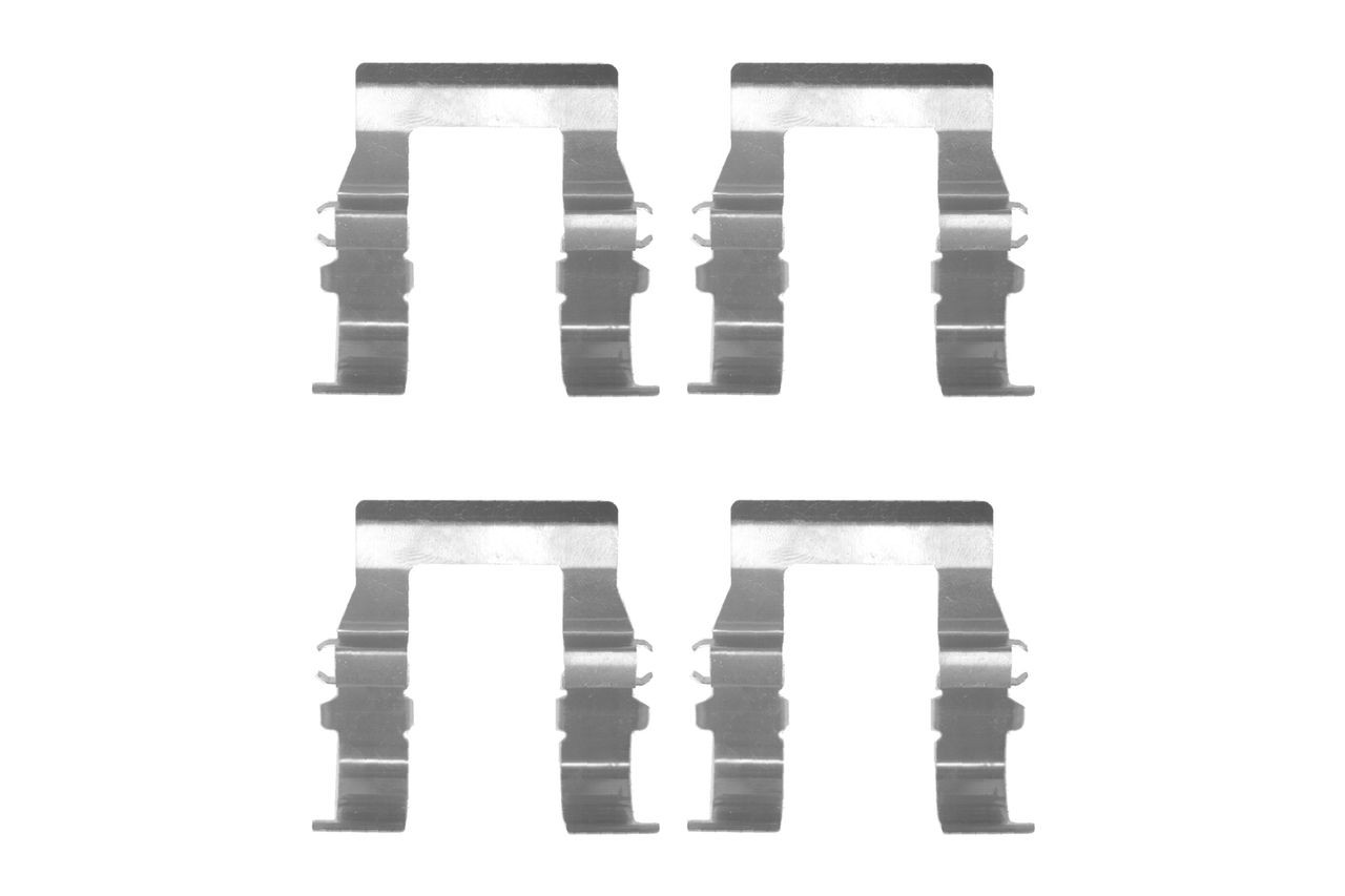 BOSCH 1 987 474 325 Accessory Kit, disc brake pads PAJERO / SHOGUN 3.0 V6 4WD (V23W, V43W, V23C) 150 PS Petrol 1999