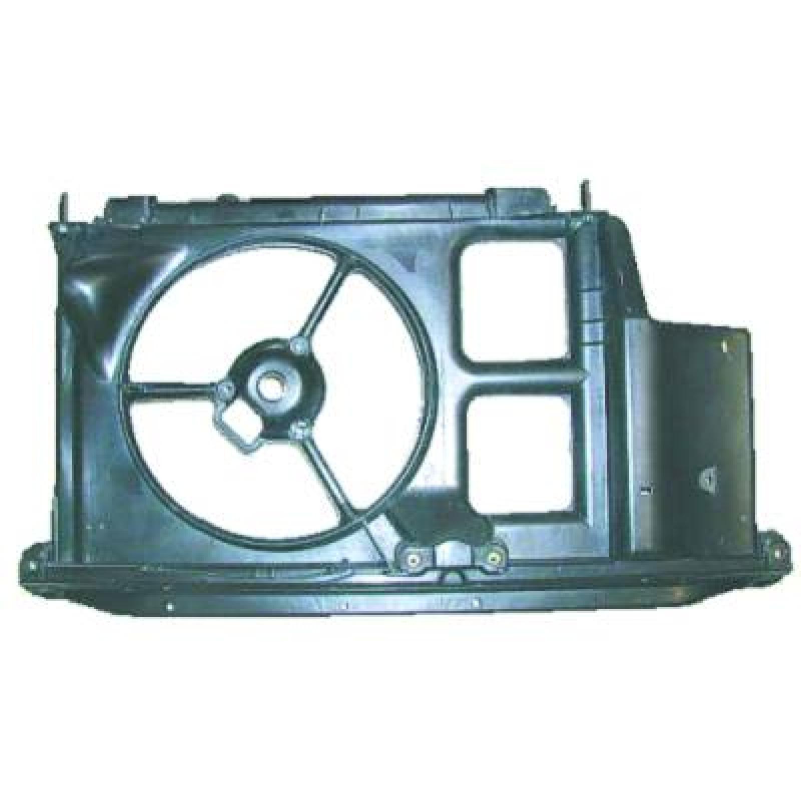DIEDERICHS 4225044 Cowling, radiator fan 206 1.6 HDi 109 PS Diesel