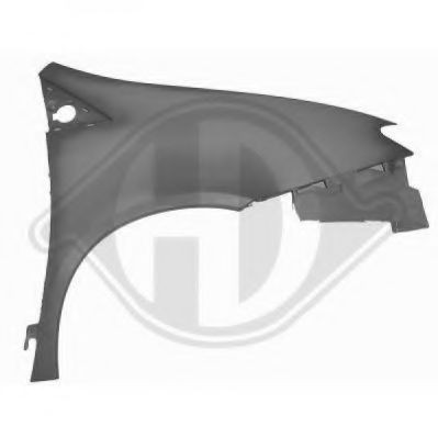 DIEDERICHS Wing fender Article number: 3493806 cheaply