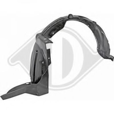 DIEDERICHS Wheel arch liner Article number: 6580809 cheaply