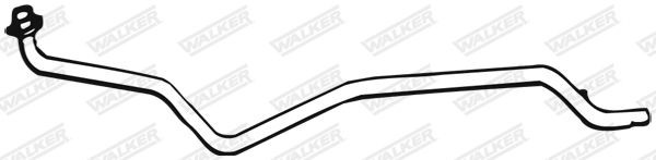 WALKER Exhaust Pipe Article number: 01782 cheaply