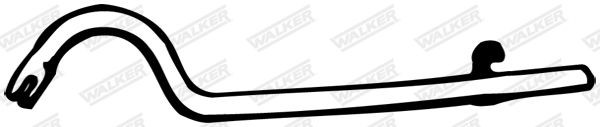 WALKER Exhaust Pipe Article number: 04999 cheaply