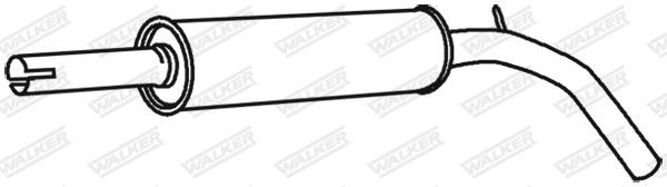 WALKER Middle silencer Article number: 22415 cheaply