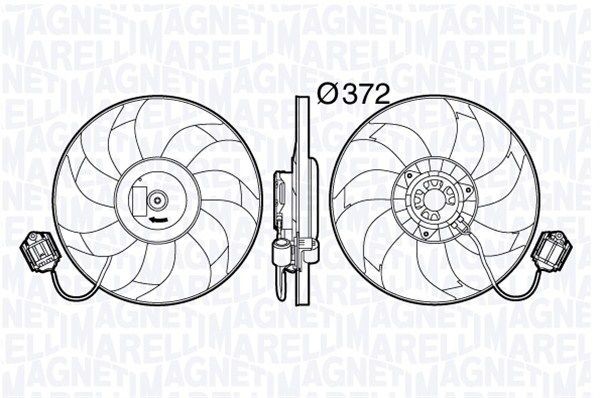MAGNETI MARELLI Radiaatori ventilaator Artikli number: 069422588010 soodsalt