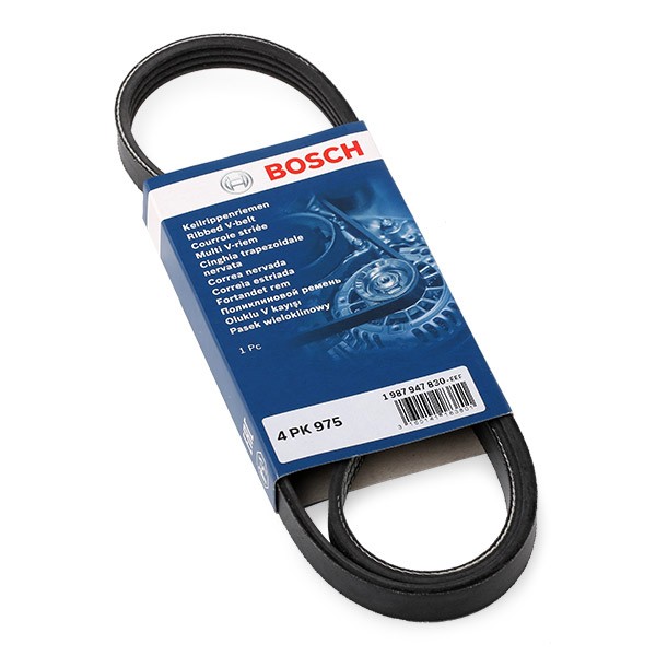 BOSCH Serpentine belt Article number: 1 987 947 830 cheaply