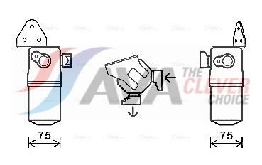 AVA COOLING SYSTEMS Dryer, air conditioning Article number: AID348 cheaply
