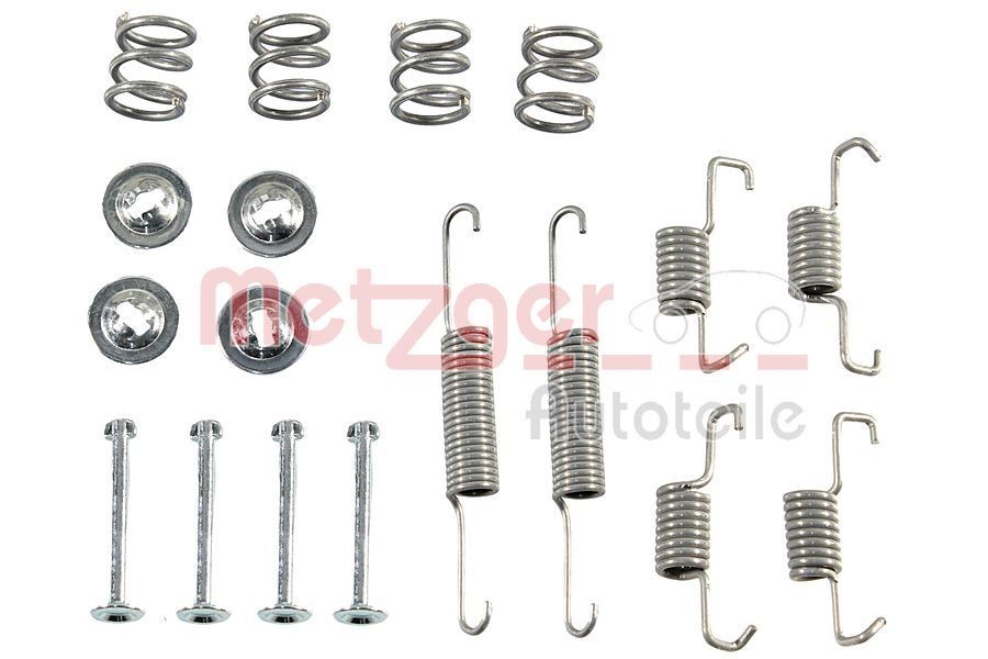 METZGER 105-0011 Brake shoe fitting kit COROLLA 2.2 D-4D (AUR10_) 177 PS Diesel 2009