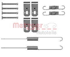 METZGER 105-0888 Accessory Kit, brake shoes D-MAX 1.9 Ddi 4x4 (TFS87J) 163 PS Diesel