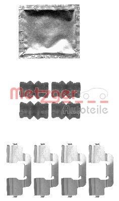 METZGER 109-1797 Accessory Kit, disc brake pads DS5 1.6 THP 165 (KF5GZT) 165 PS Petrol 2018