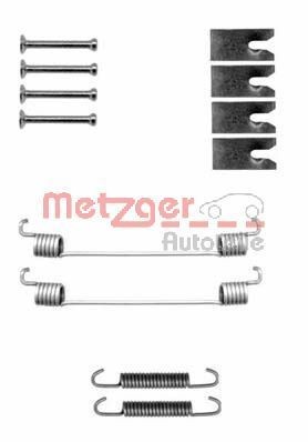 METZGER 105-0827 Accessory Kit, brake shoes YARIS 1.4 D (NLP130_) 90 PS Diesel 2020