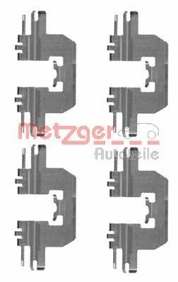 METZGER 109-1724 Lisakomplekt, ketaspiduriklotsid MX-5 2.0 (ND6E) 184 HP Bensiin