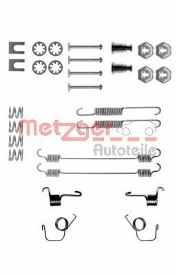 METZGER 105-0617 Lisakomplekt, Piduriklotsid 11 1.4 Turbo 105 HP Bensiin 1995