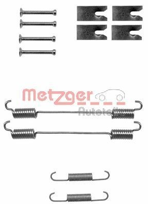 METZGER 105-0862 Accessory Kit, brake shoes FIORINO 1.3 JTD Multijet (225BXB1A, 225BXB11) 75 PS Diesel