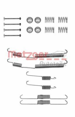METZGER 105-0753 Accessory Kit, brake shoes DUCATO 1.9 TD Combinato 80 PS Diesel 2002