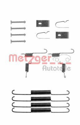 METZGER 105-0664 Accessory Kit, brake shoes 626 2.0 16V (GDEP) 140 PS Petrol 1992