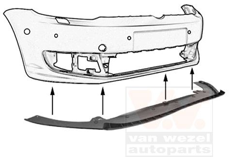 VAN WEZEL Spoiler Artikli number: 5735500 soodsalt