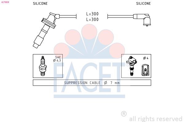 FACET 7.1146 Switch, clutch control (cruise control) THEMA 2.5 Turbo DS 116 PS Diesel 1994