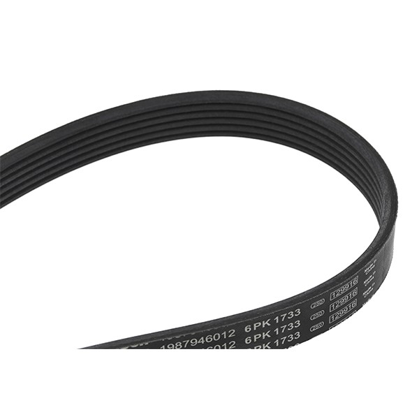 BOSCH Serpentine belt Article number: 1 987 946 012 cheaply
