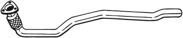 BOSAL Exhaust Pipe Article number: 800-119 cheaply