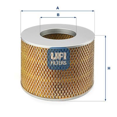 UFI Въздушен филтър артикулен номер: 27.722.00 евтино