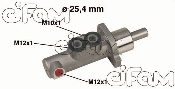 CIFAM Peapiduri silinder Artikli number: 202-440 soodsalt