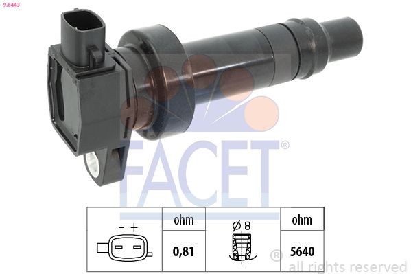 FACET HT.0659 Repair Kit, distributor FRONTERA 2.0 i 115 PS Petrol 1998