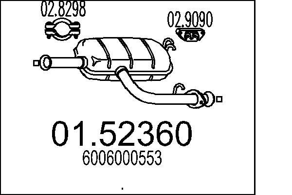 MTS Kesksummuti Artikli number: 01.52360 soodsalt