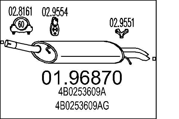 MTS Galinis duslintuvas prekės numeris: 01.96870 nebrangu