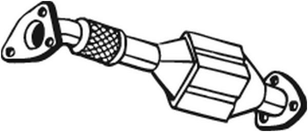 BOSAL Catalytic converter Article number: 090-546 cheaply