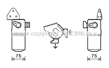 PRASCO Dryer, air conditioning Article number: AID348 cheaply