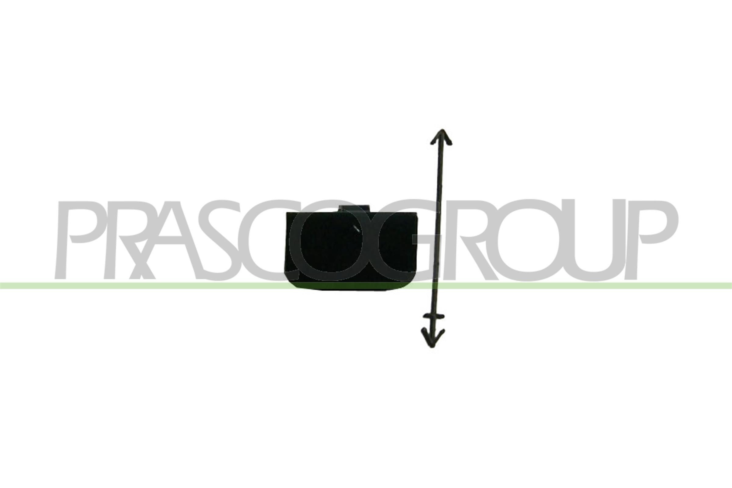 PRASCO BM0991238 Flap, tow hook 7 Series 730 i, Li 258 PS Petrol 2009