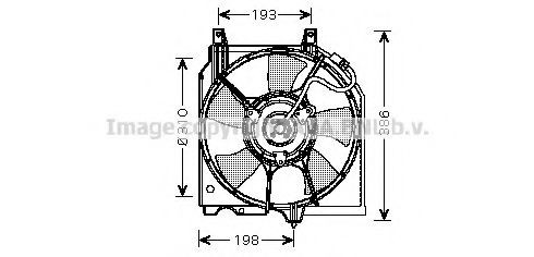 PRASCO Radiaatori ventilaator Artikli number: DN7526 soodsalt