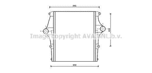 PRASCO Intercooler Article number: MN4064 cheaply