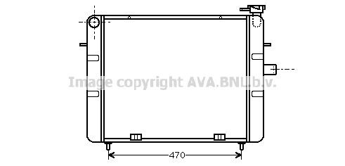 PRASCO Radiaator, mootorijahutus Artikli number: OL2077 soodsalt