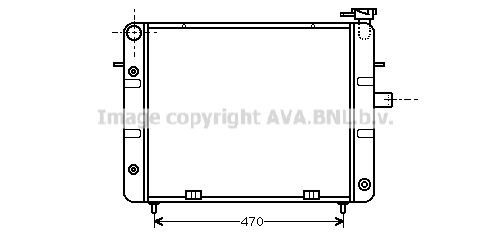 PRASCO Radiaator, mootorijahutus Artikli number: OL2078 soodsalt