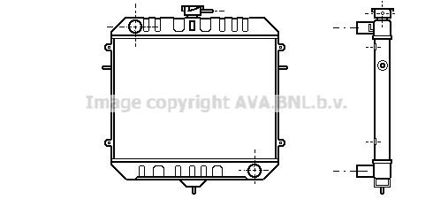 PRASCO Radiaator, mootorijahutus Artikli number: OL2081 soodsalt