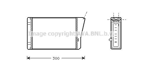 PRASCO Radiaator, mootorijahutus Artikli number: OL2127 soodsalt