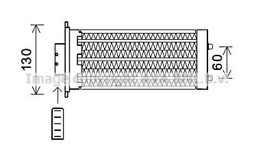 PRASCO Heater matrix Article number: OL6573 cheaply