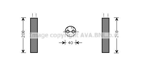 PRASCO Dryer, air conditioning Article number: SZD094 cheaply
