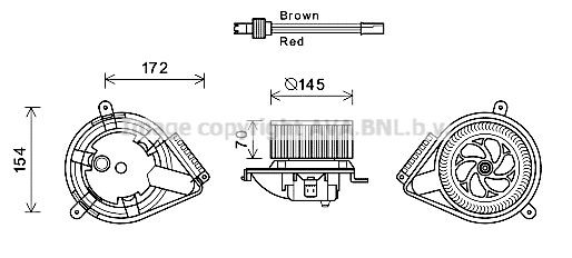 PRASCO Radiaator, mootorijahutus Artikli number: VW2039 soodsalt