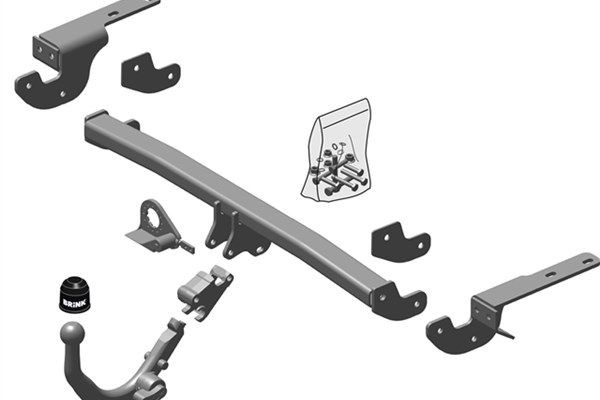 BRINK Trailer Hitch Article number: 417900 cheaply