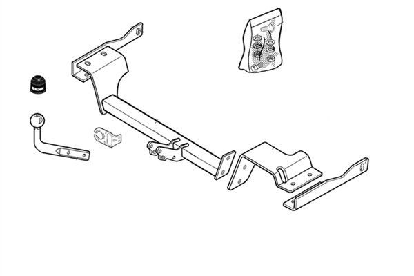 BRINK Trailer Hitch Article number: 388900 cheaply