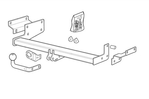 BRINK Trailer Hitch Article number: 360000 cheaply