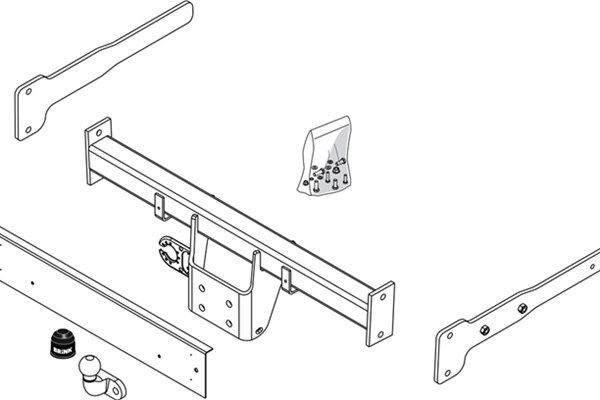 BRINK Trailer Hitch Article number: 404200 cheaply