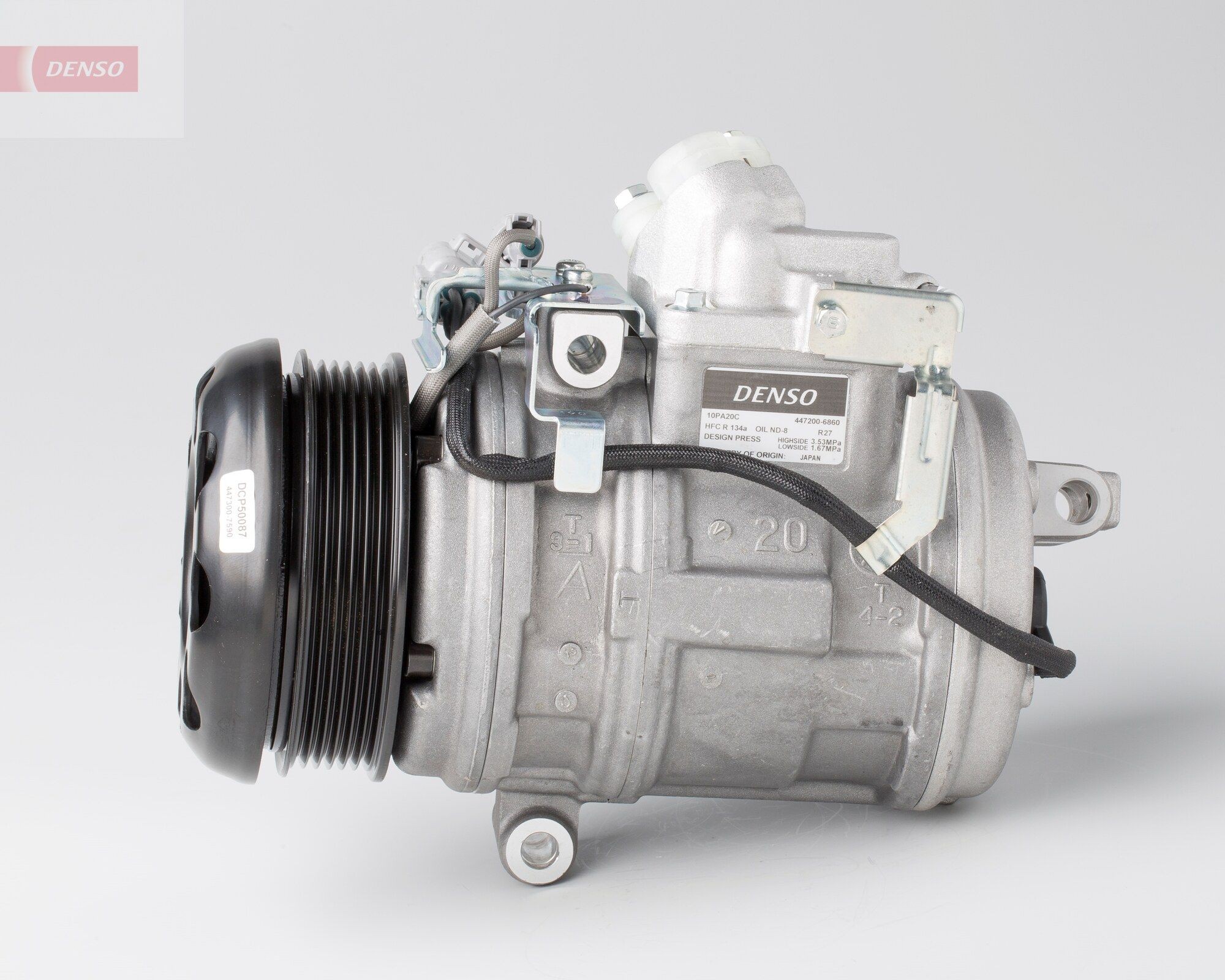 DENSO Air conditioning compressor Article number: DCP50087 cheaply